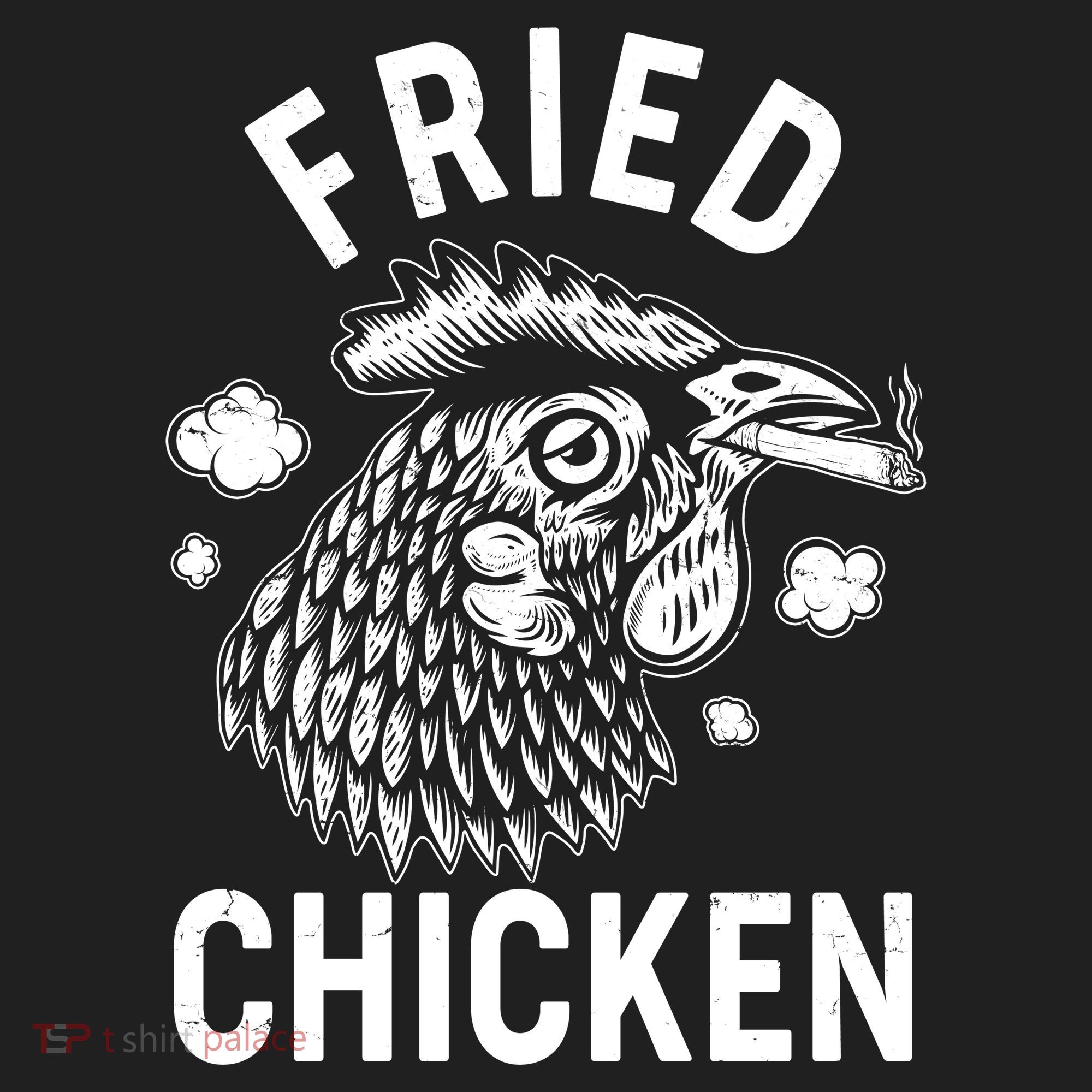 Funny Fried Chicken Smoking Joint Hat