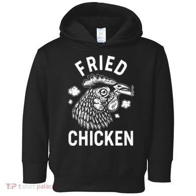 Funny Fried Chicken Smoking Joint Toddler Hoodie