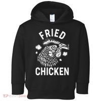 Funny Fried Chicken Smoking Joint Toddler Hoodie thumb 0