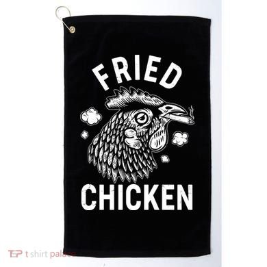 Funny Fried Chicken Smoking Joint Golf Towel