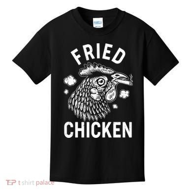 Funny Fried Chicken Smoking Joint Kids T-Shirt