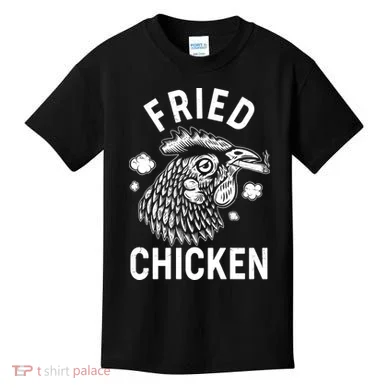 Funny Fried Chicken Smoking Joint Kids T-Shirt