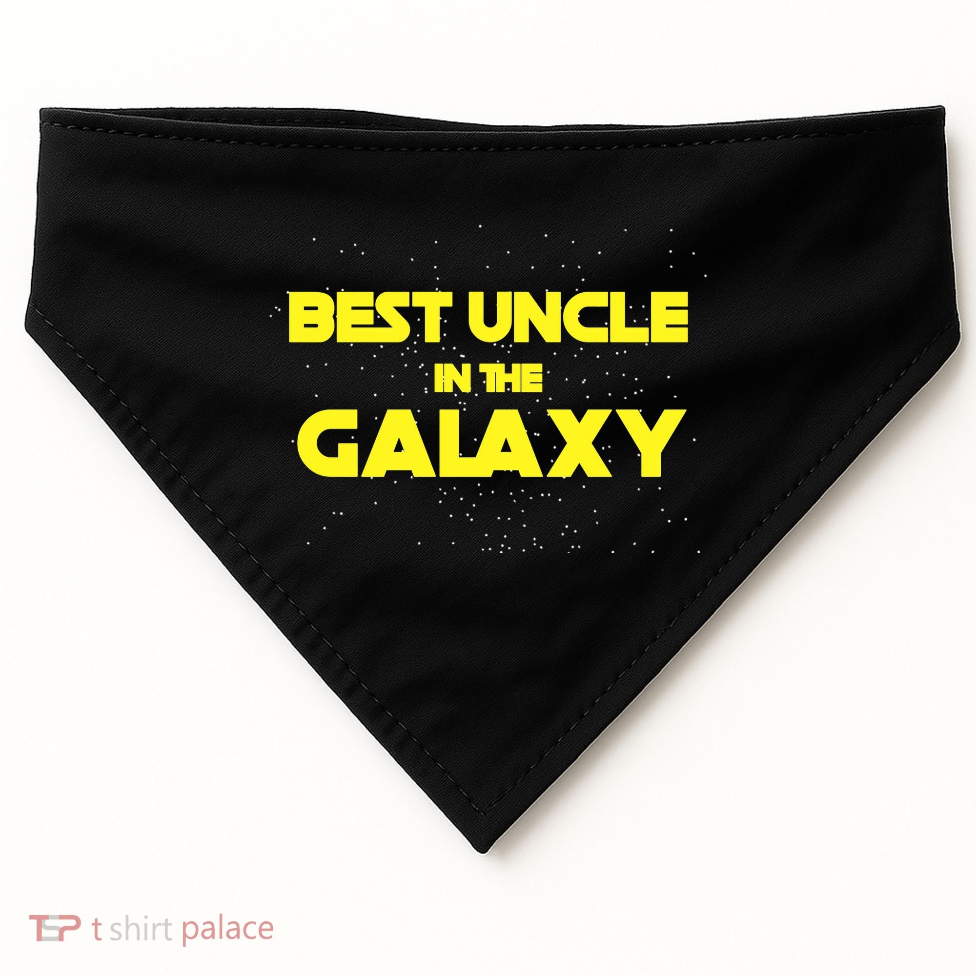 Funny Galaxy Uncle USA-Made Doggie Bandana