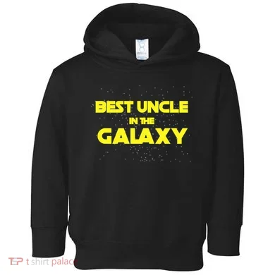 Funny Galaxy Uncle Toddler Hoodie