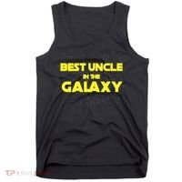 Funny Galaxy Uncle Tank Top thumb 0