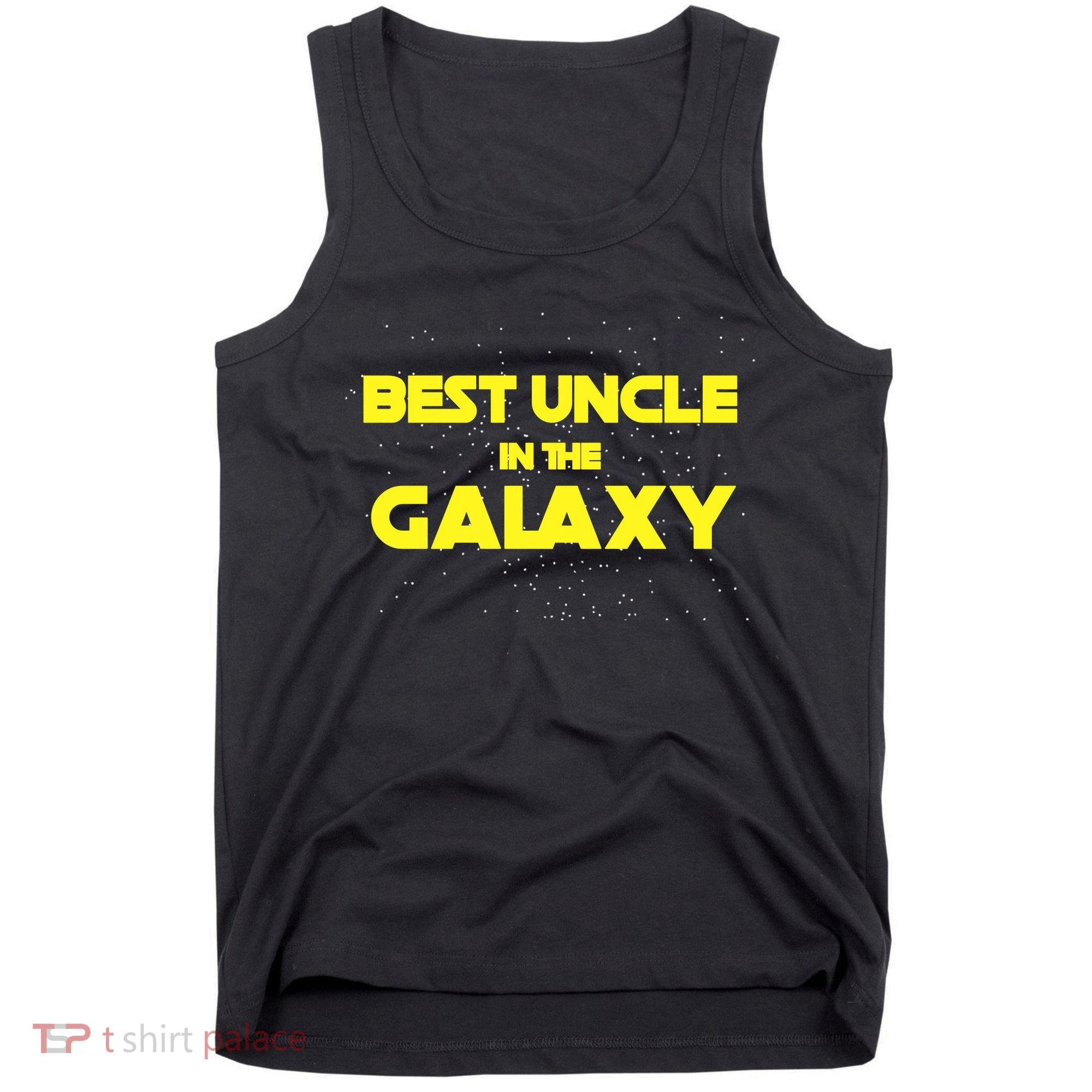 Funny Galaxy Uncle Tank Top
