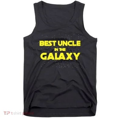 Funny Galaxy Uncle Tank Top