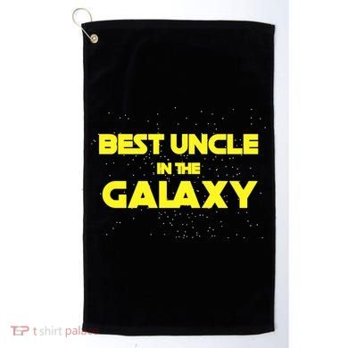 Funny Galaxy Uncle Golf Towel