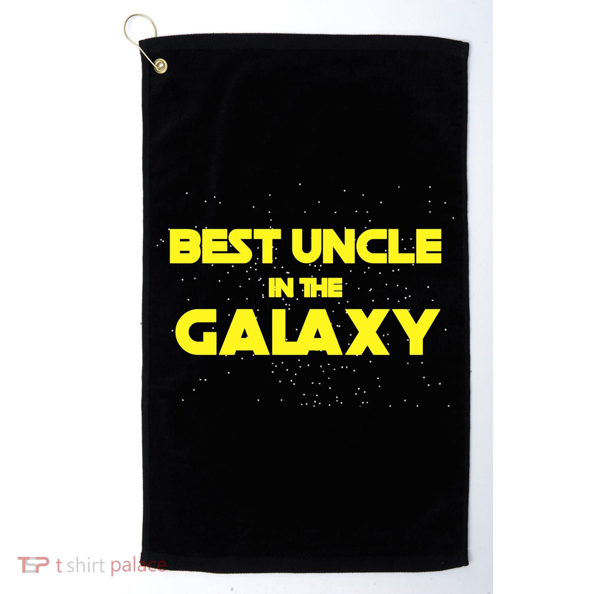 Funny Galaxy Uncle Golf Towel