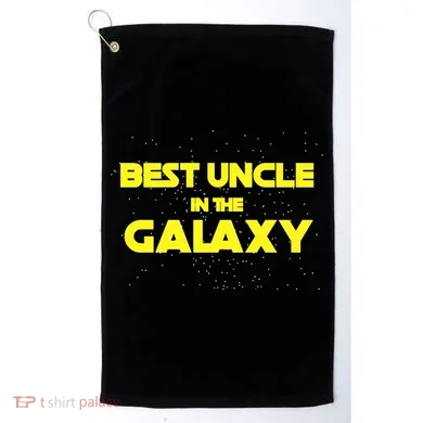 Funny Galaxy Uncle Golf Towel