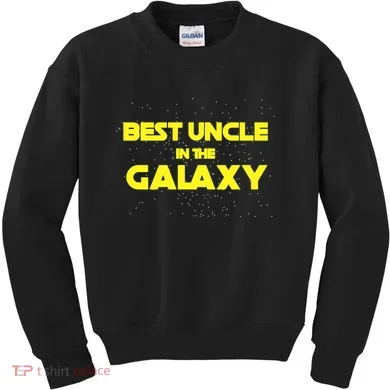 Funny Galaxy Uncle Kids Sweatshirt