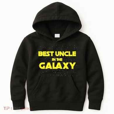 Funny Galaxy Uncle Kids Hoodie