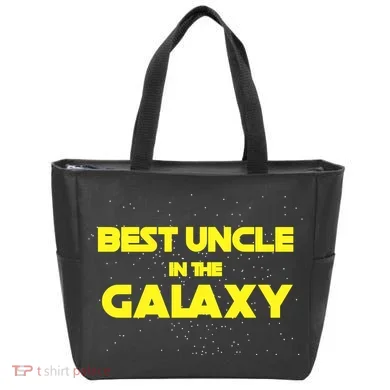 Funny Galaxy Uncle Tote Bag