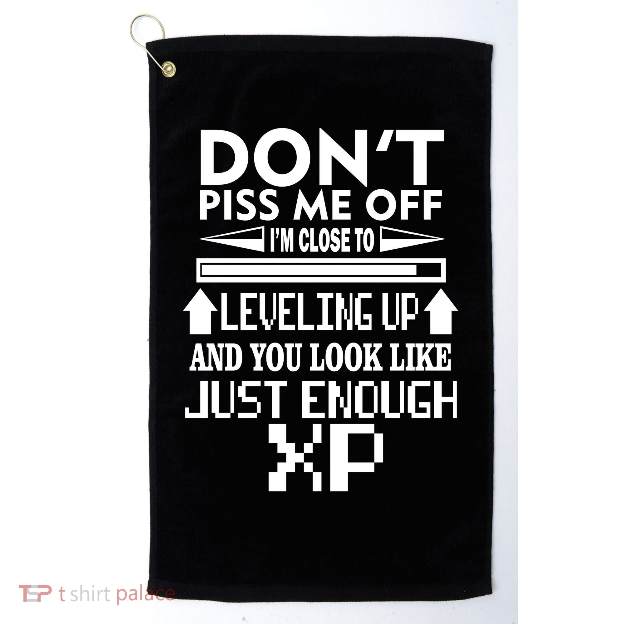 Funny Gamer Golf Towel