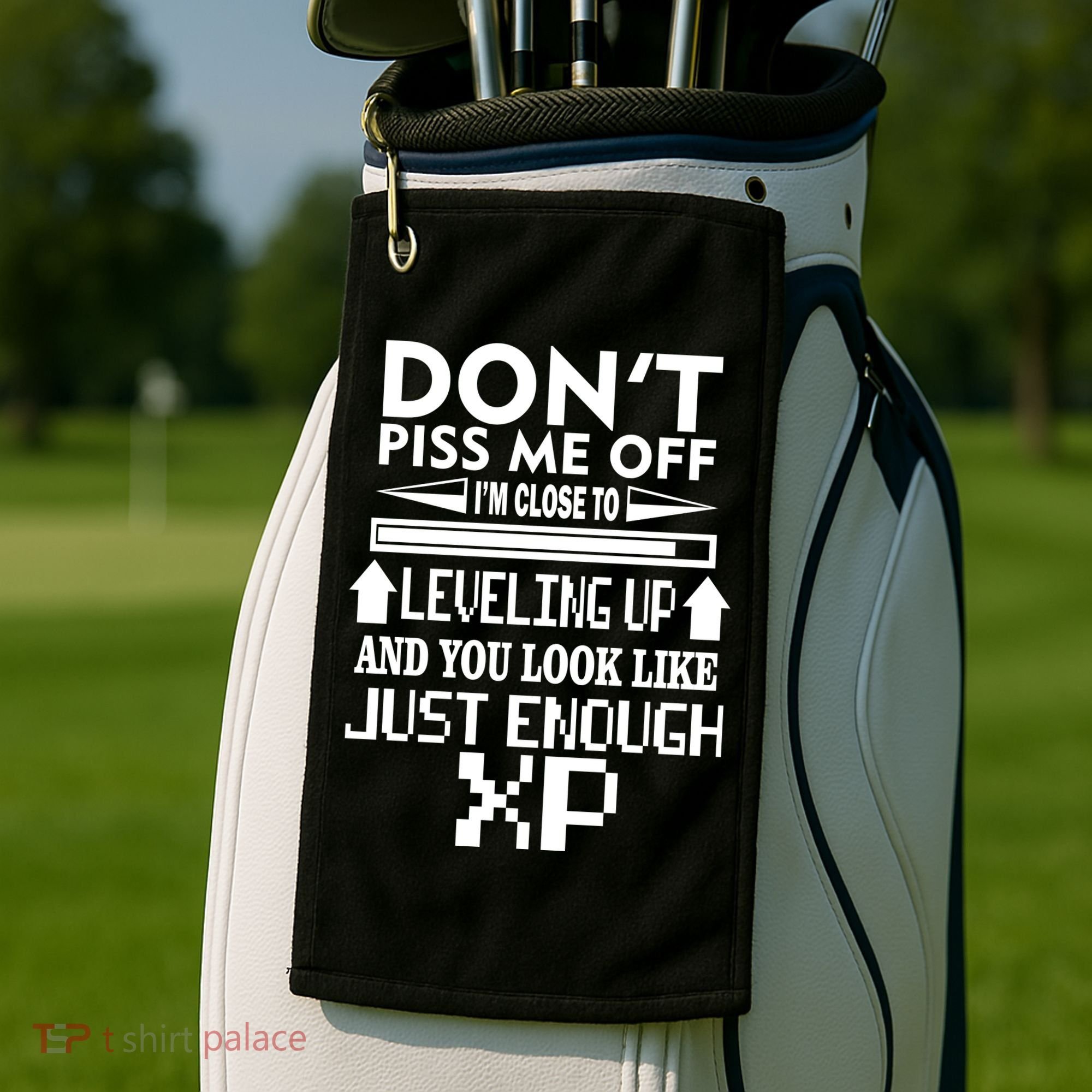 Funny Gamer Golf Towel