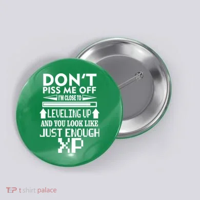 Funny Gamer Button