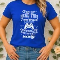 Funny Gamer Re-Enter Society  Women's T-Shirt thumb 2