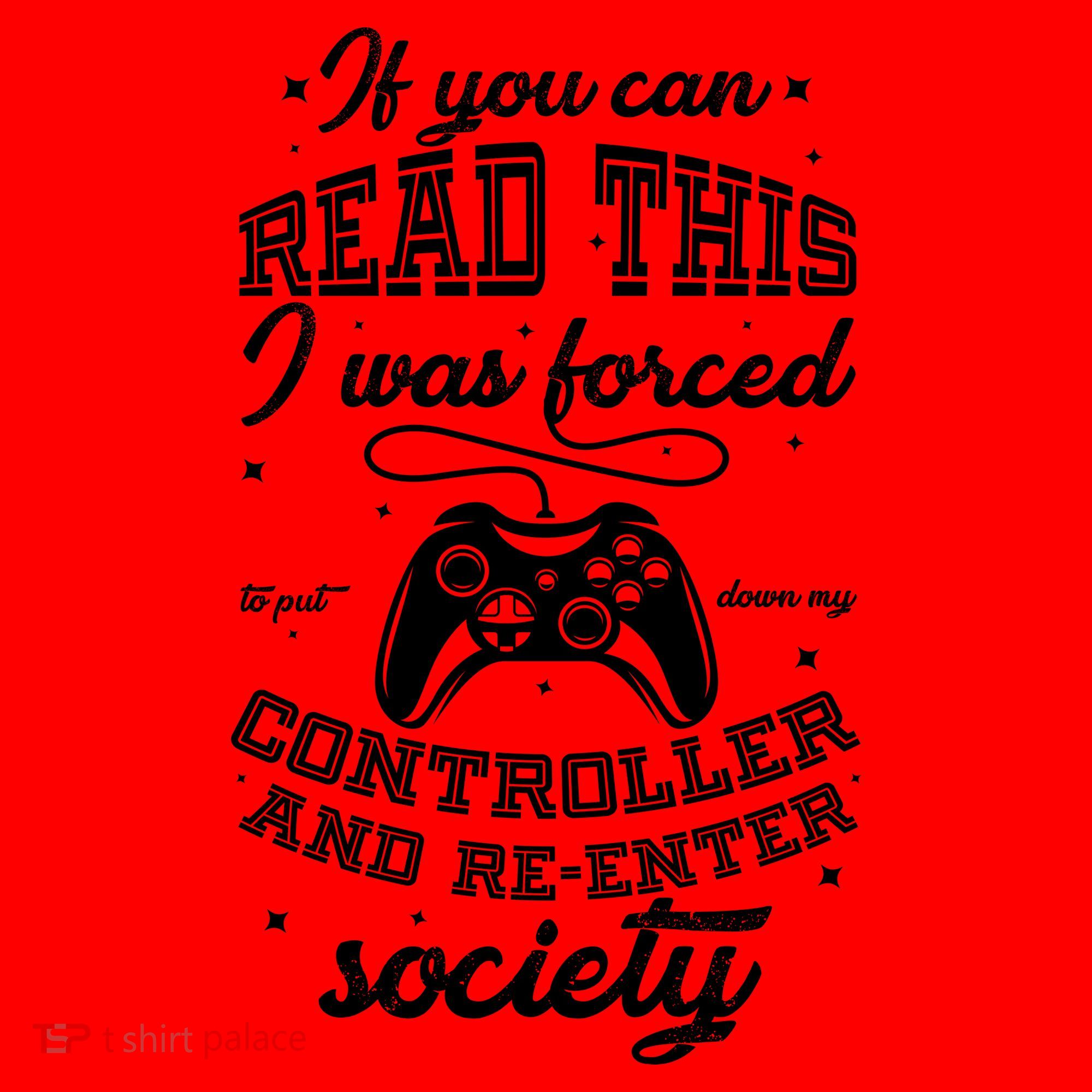 Funny Gamer Re-Enter Society  Santa Hat