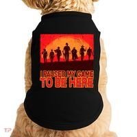 Funny Gaming Paused My Game To Be Here Doggie Tank thumb 0