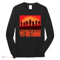 Funny Gaming Paused My Game To Be Here Long Sleeve Shirt thumb 0