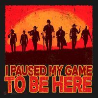 Funny Gaming Paused My Game To Be Here Long Sleeve Shirt thumb 2