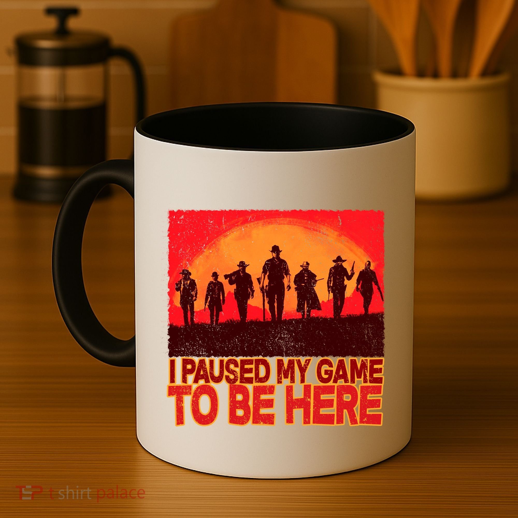 Funny Gaming Paused My Game To Be Here Coffee Mug