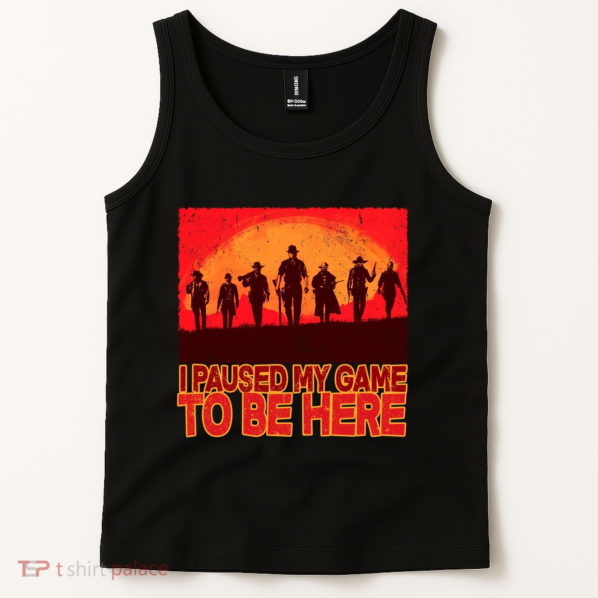 Funny Gaming Paused My Game To Be Here Tank Top