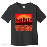 Funny Gaming Paused My Game To Be Here Toddler T-Shirt thumb 0