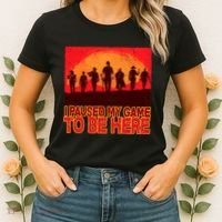 Funny Gaming Paused My Game To Be Here Women's T-Shirt thumb 2