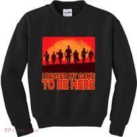 Funny Gaming Paused My Game To Be Here Kids Sweatshirt thumb 0