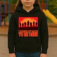 Funny Gaming Paused My Game To Be Here Kids Hoodie thumb 3