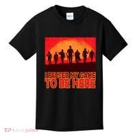 Funny Gaming Paused My Game To Be Here Kids T-Shirt thumb 0