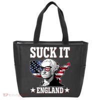 Funny George Washington Suck It England Tote Bag thumb 0