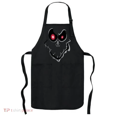 Funny Ghost Face Halloween Apron