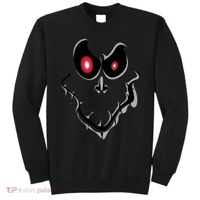 Funny Ghost Face Halloween Sweatshirt