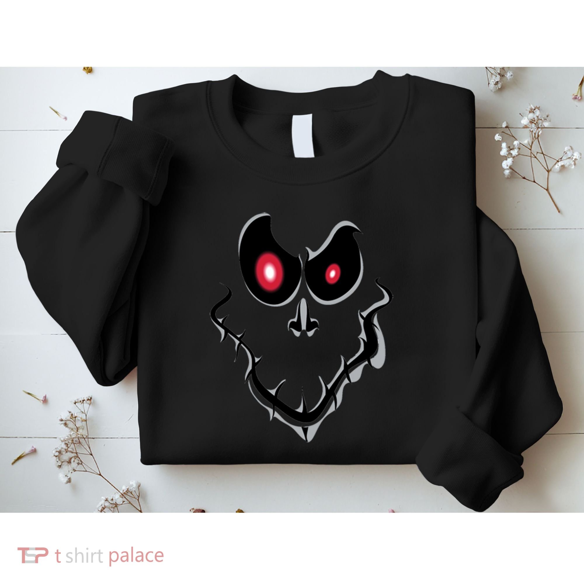 Funny Ghost Face Halloween Sweatshirt
