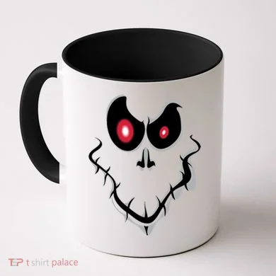 Funny Ghost Face Halloween Coffee Mug