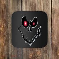 Funny Ghost Face Halloween Coaster thumb 0