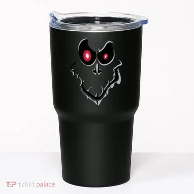 Funny Ghost Face Halloween Tumbler