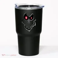 Funny Ghost Face Halloween Tumbler thumb 0