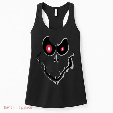 Funny Ghost Face Halloween Women's Tank Top