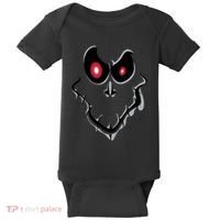 Funny Ghost Face Halloween Baby Bodysuit thumb 0
