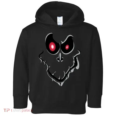 Funny Ghost Face Halloween Toddler Hoodie