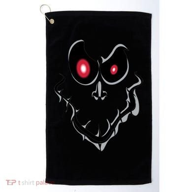 Funny Ghost Face Halloween Golf Towel