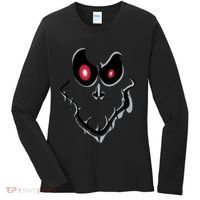 Funny Ghost Face Halloween Women's Long Sleeve Shirt thumb 0