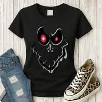 Funny Ghost Face Halloween Women's T-Shirt thumb 3