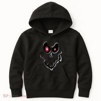 Funny Ghost Face Halloween Kids Hoodie thumb 0