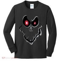 Funny Ghost Face Halloween Kids Long Sleeve Shirt thumb 0