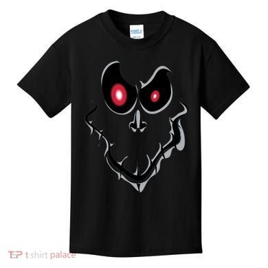 Funny Ghost Face Halloween Kids T-Shirt