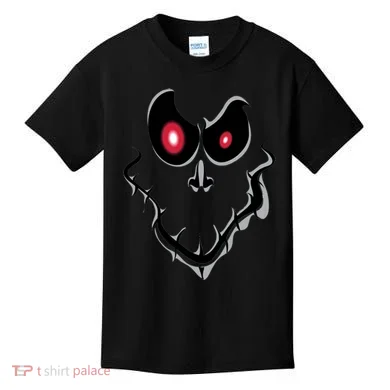 Funny Ghost Face Halloween Kids T-Shirt